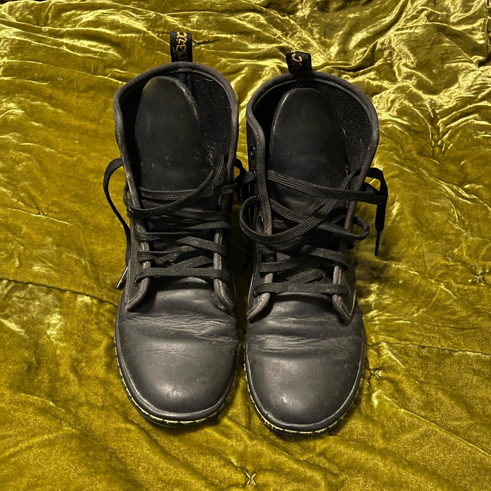Dr. Marten black boots